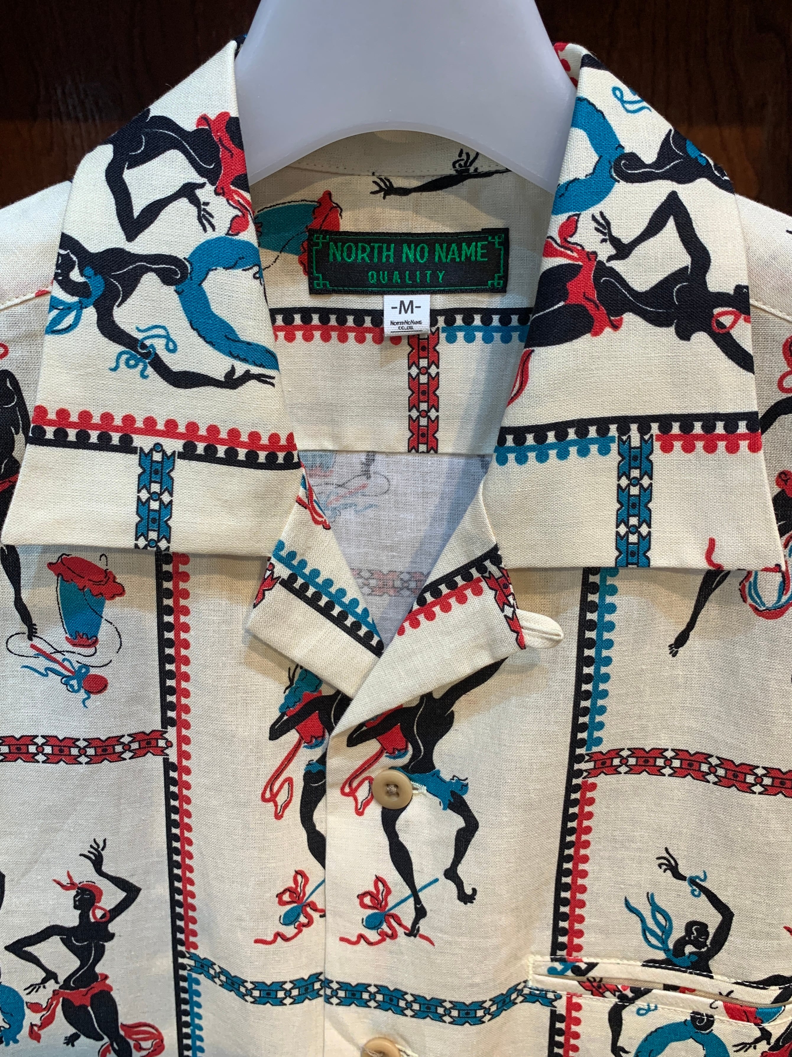 NORTH NO NAME】ノース ノー ネイム “ Dancer Pattern S/S Shirts