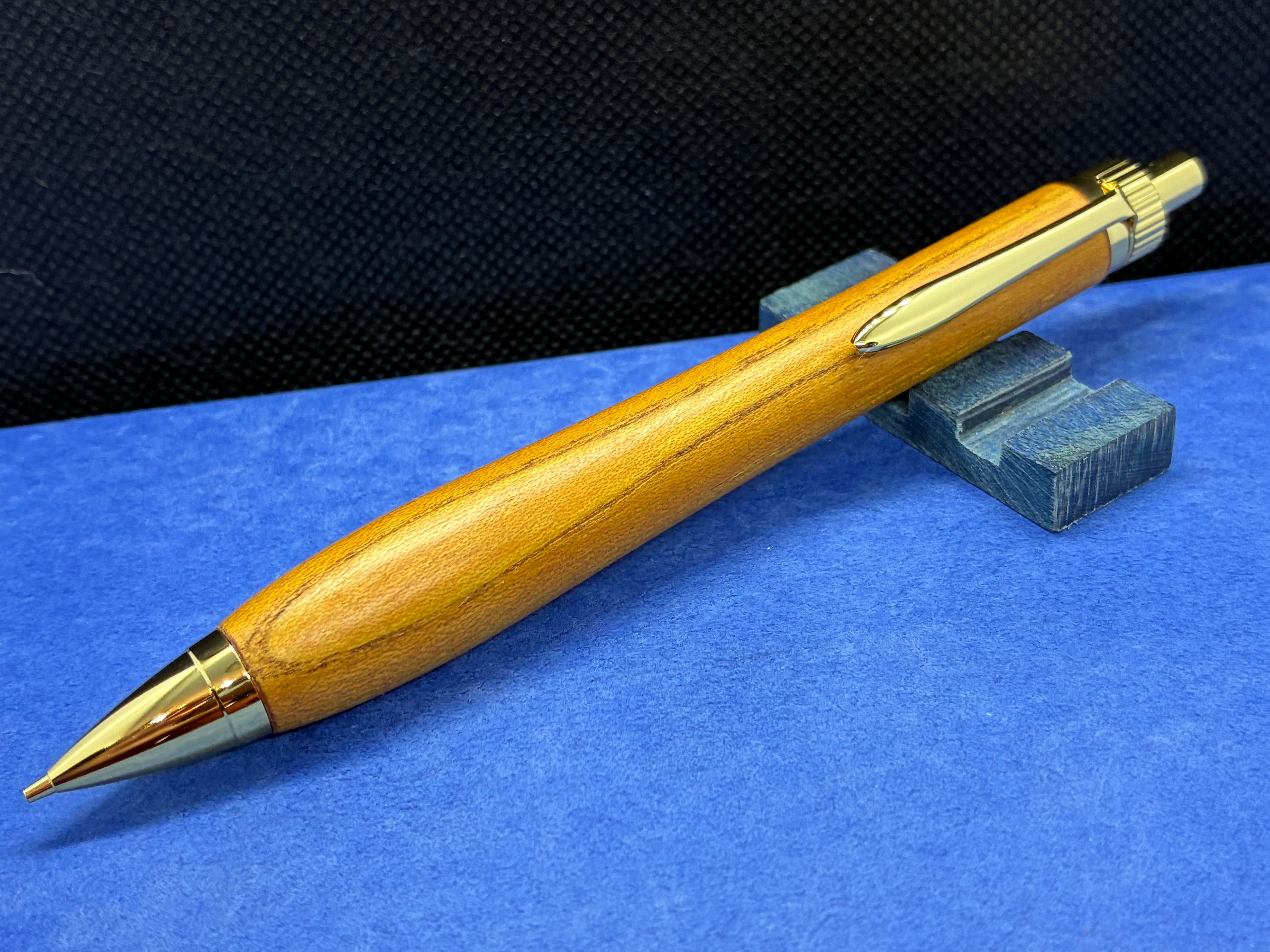 メープルスタビライズドウッド 加藤金属 シャーペン0.5mm | 工房 聖