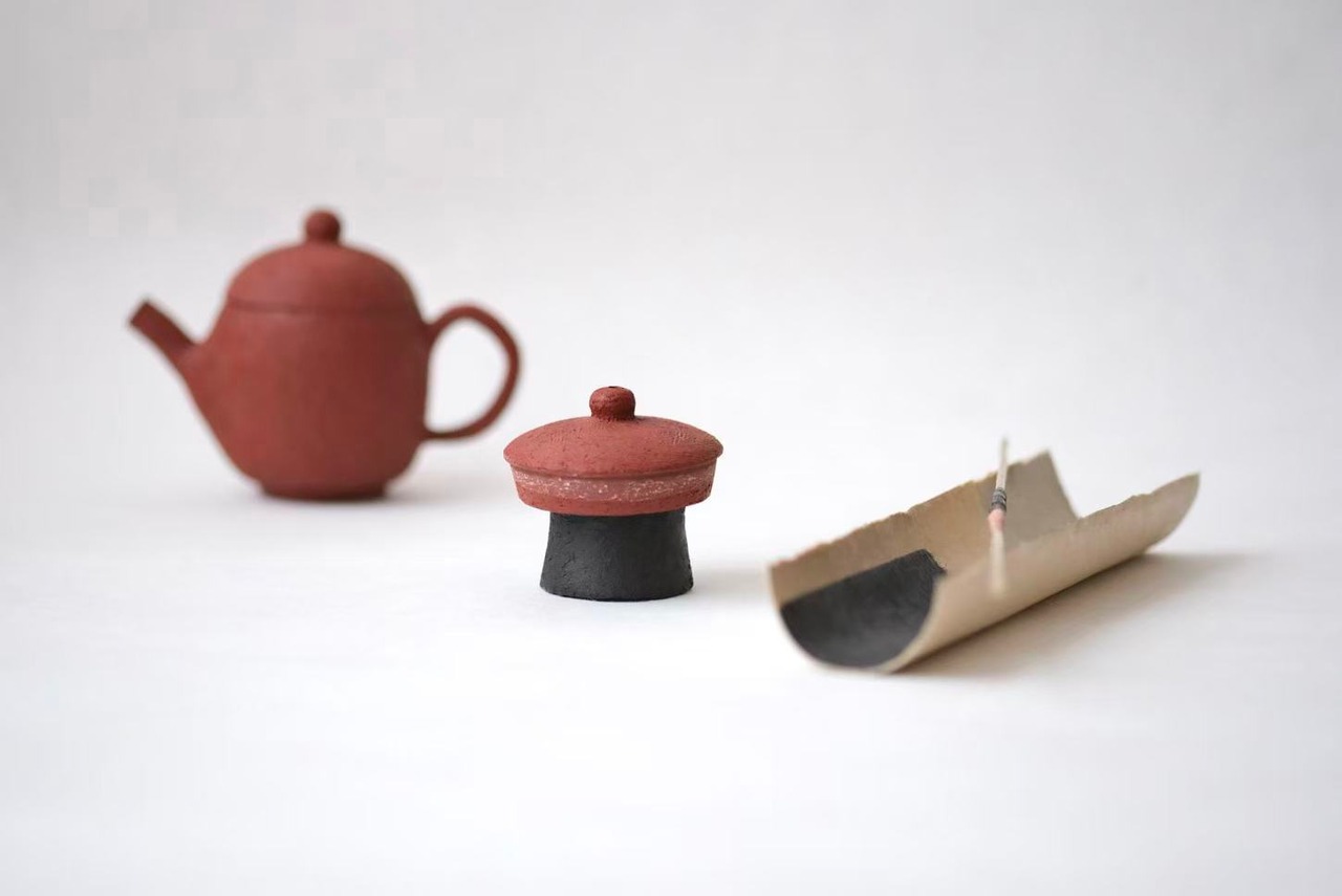 手々 tete -  漆蓋置 lid holder