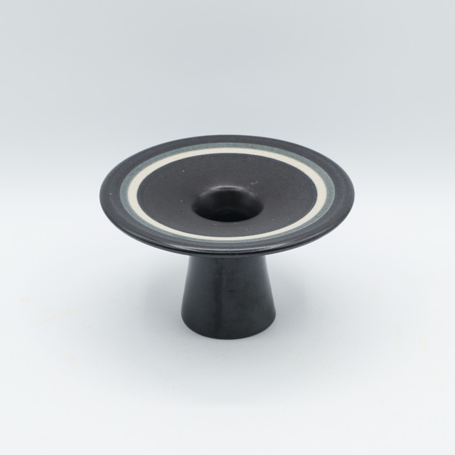 "ORBIT" CERAMIC STEM VASE (L) | Mobach | 1960s