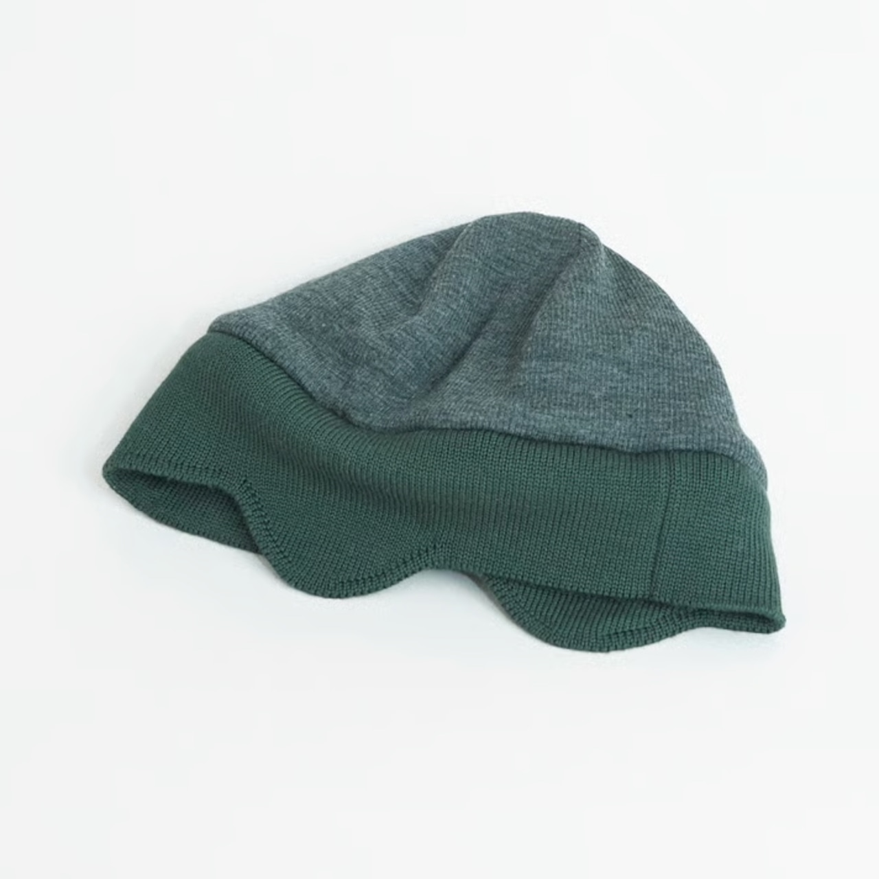 chisaki(チサキ)kio コットン キルティング風地模様 イヤーフラップ付きキャップ