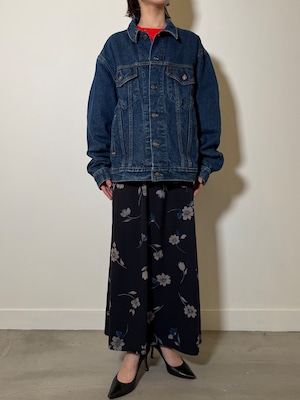 JK3-11 USED Levi's DENIM JACKET "USA製 70506" -INDIGO-