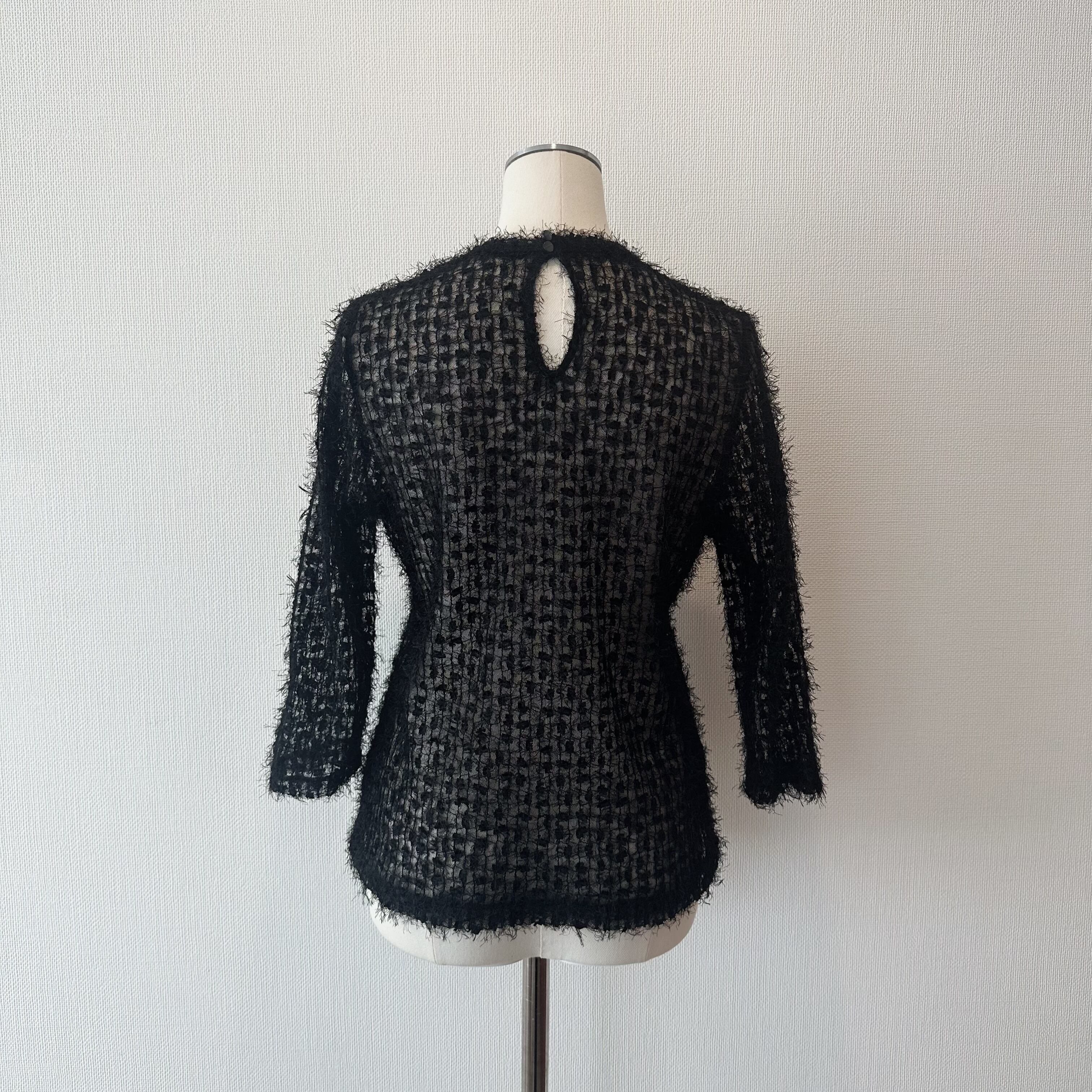 チュールシアートップス Emill ブラック | Cygne 