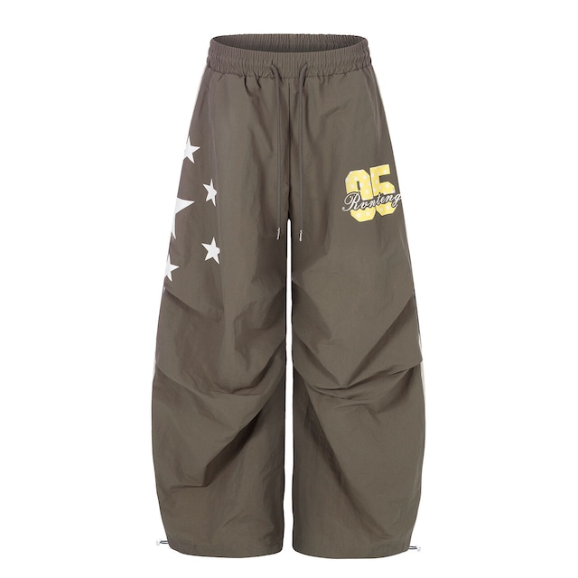 スターナンバリングワイドラインイージーパンツ 2col R02499