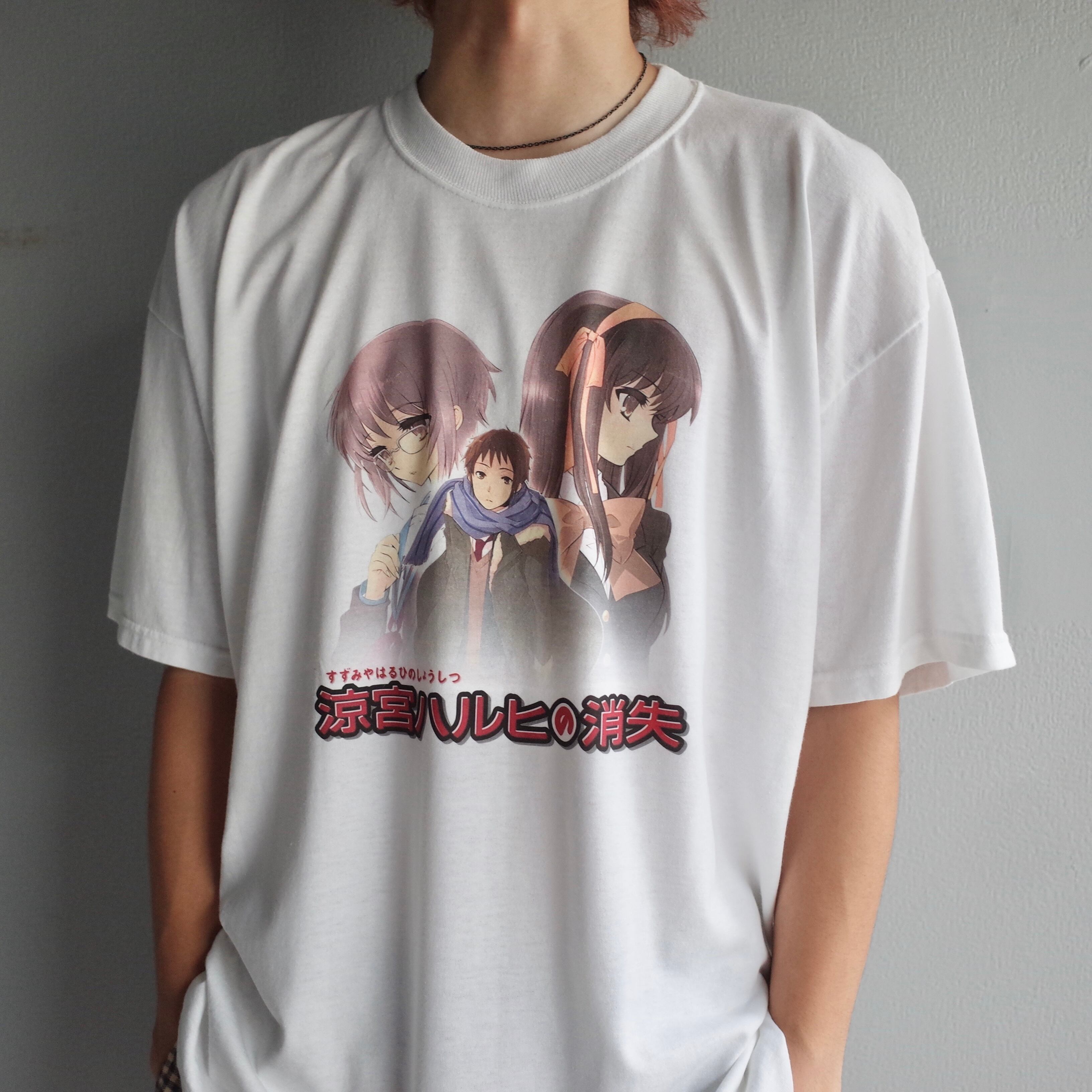 00s 涼宮ハルヒの消失 Anime Tシャツ L 00s 涼宮ハルヒの消失 Anime Tシャツ L