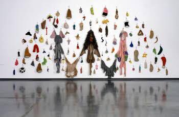 現代美術家『アネット・メサジェ』ドイツ現代美術館制作ポスター