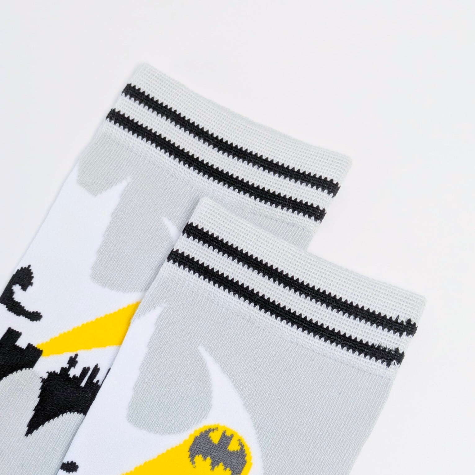 ♧【 crew socks / クルーソックス 】BATMAN ( バットマン )  バットシグナル / 靴下 / ソックス〚アメリカン雑貨 アメトイ〛