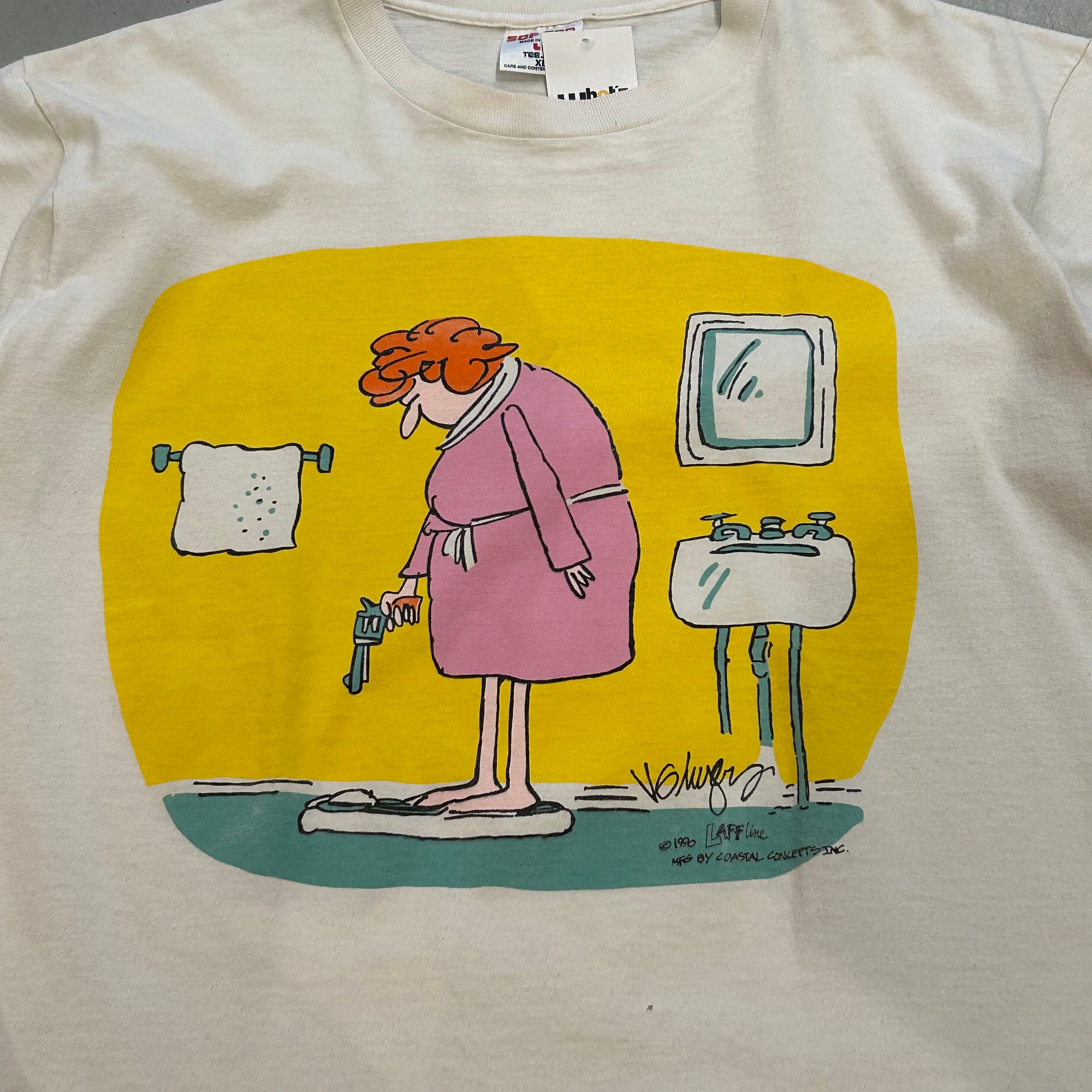90s LIFE line art t-shirt【高円寺店】 | What