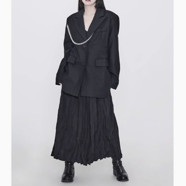 Adjustable chain jacket【2color】 C0711