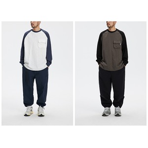 ★RAGLAN CHEST POCKET T-SHIRT　　　A0425