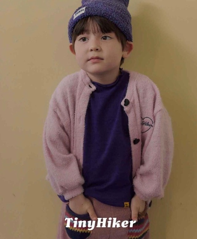 〚予約〛Tiny heart cardigan <kids>