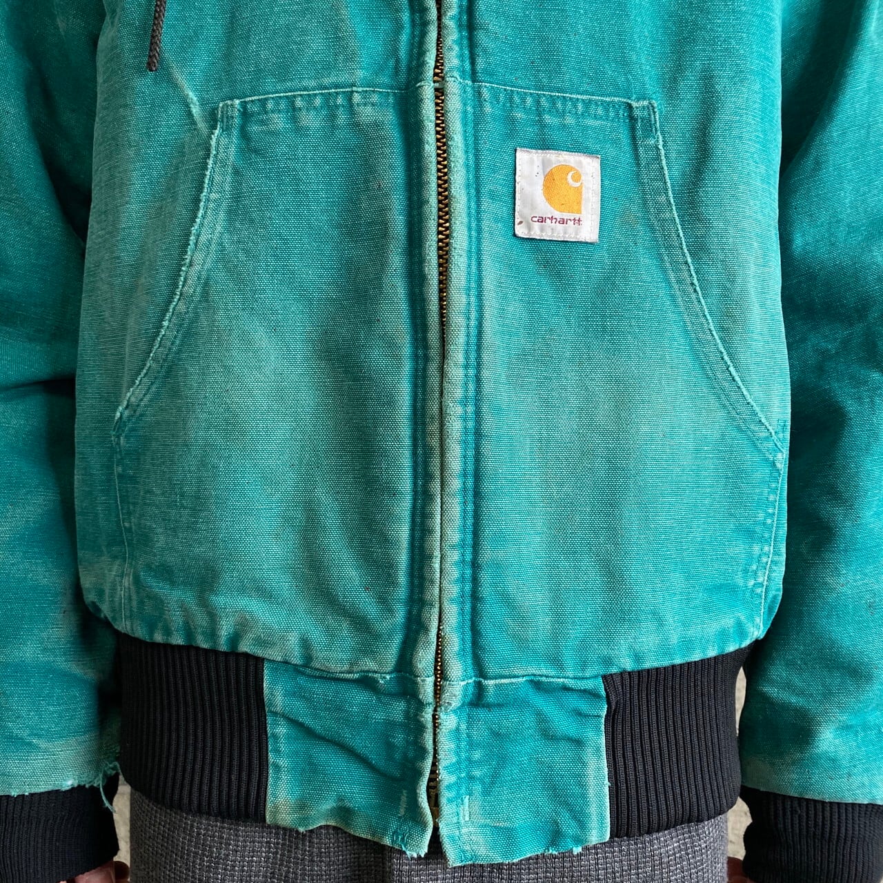 レアカラー 80〜90年代 Carhartt カーハート アクティブジャケット