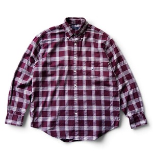 USED NAUTICA Plaid BD L/S Shirts