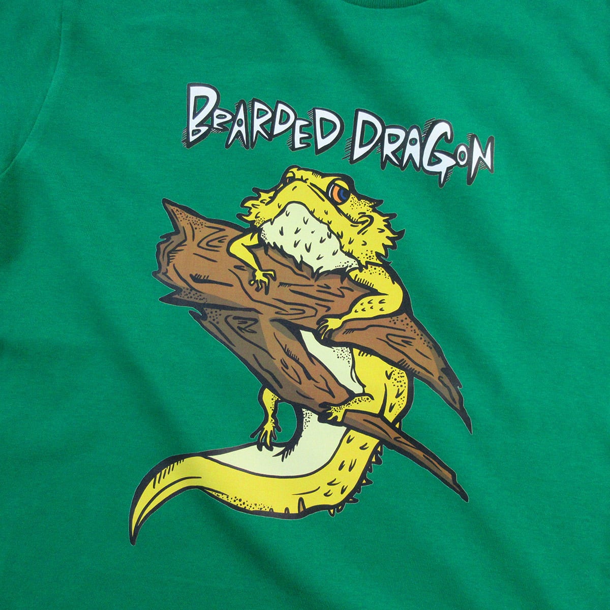 フトアゴヒゲトカゲ イラスト Tシャツ am71 検索）爬虫類 アニマル