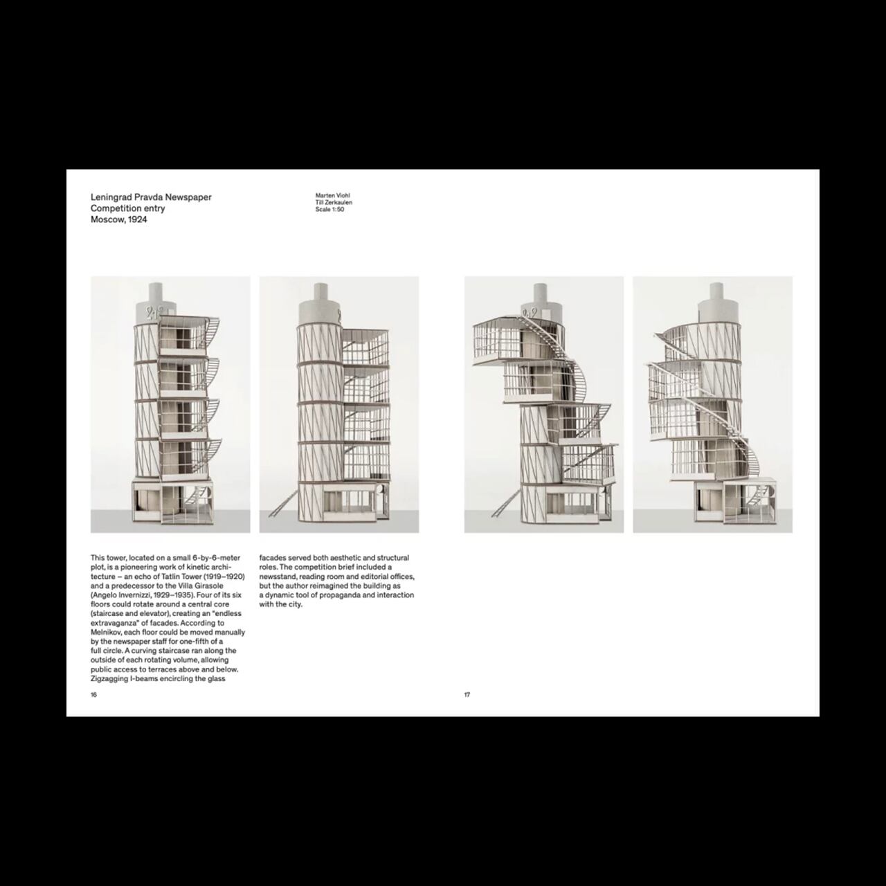 Melnikov: An Investigation through Architectural Models | ON SUNDAYS