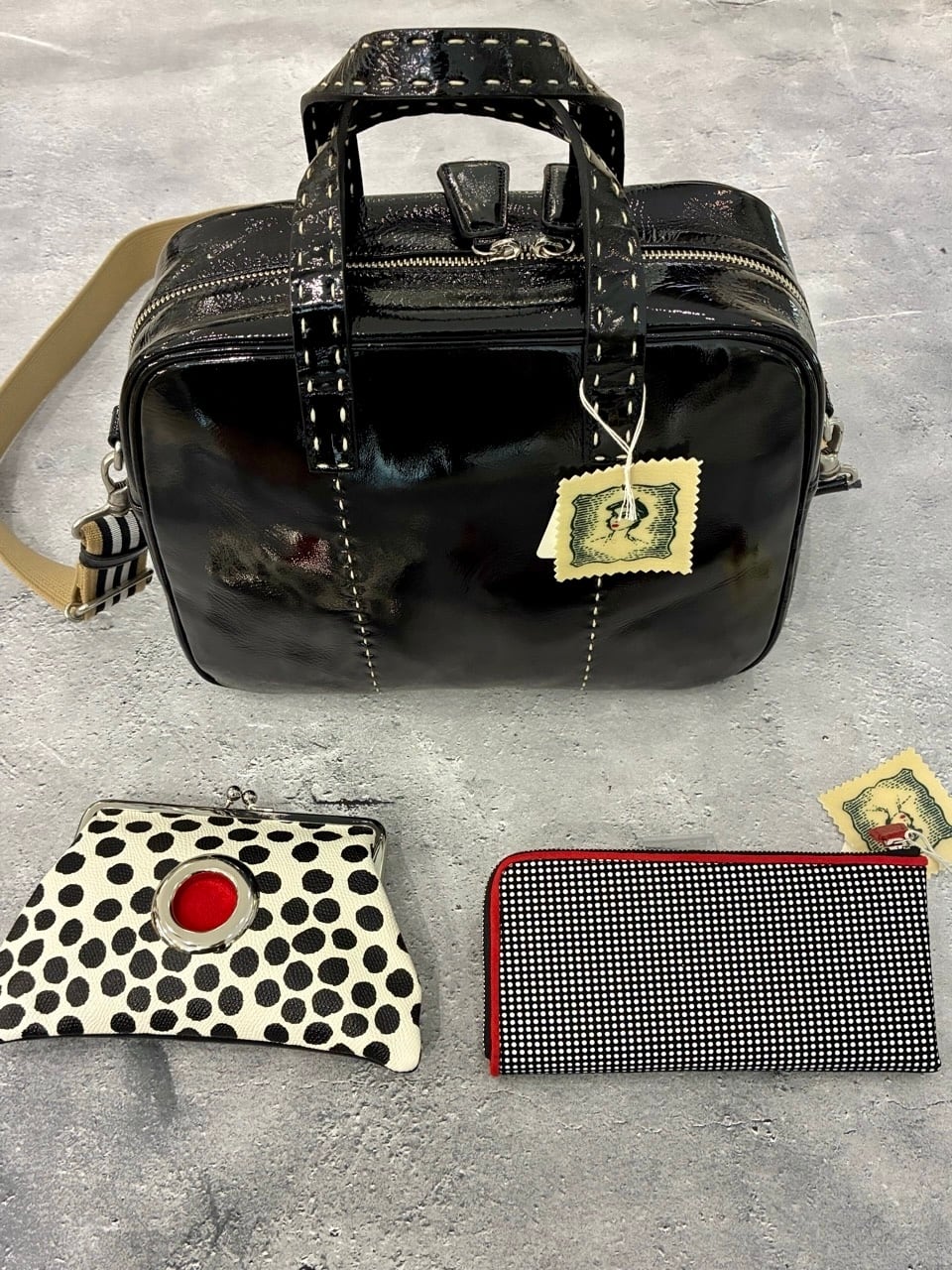 DEUX MILLE ドゥミル 2wayミドルサイズボストン［BLACK] | arti