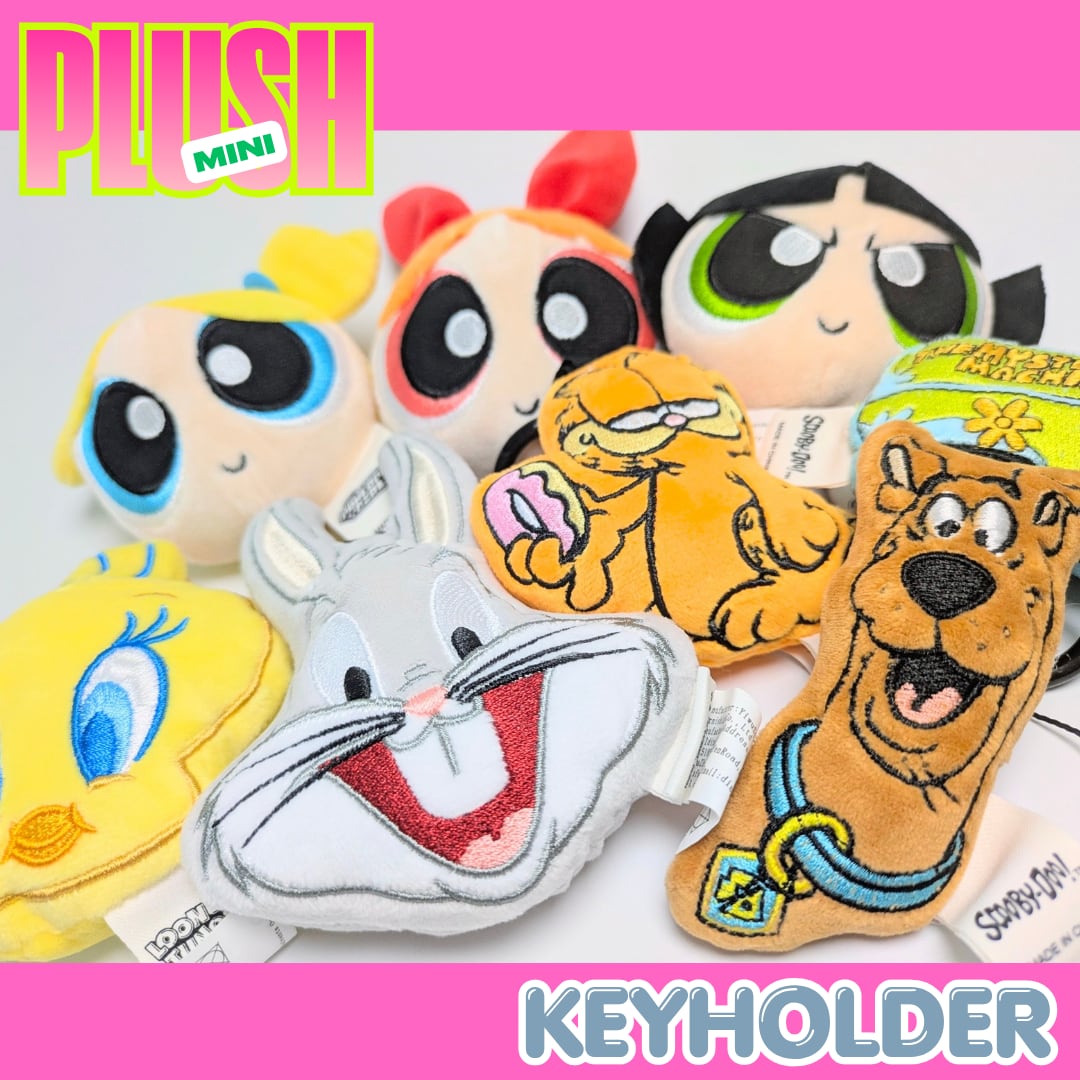 ♧【 Scooby-Doo ( スクービードゥー ) 】『 The Mystery Machine / ミステリーマシン 』Mini Plush KeyHolder / ミニぬいぐるみ キーホルダー / マスコット 〚アメリカン雑貨 アメトイ〛