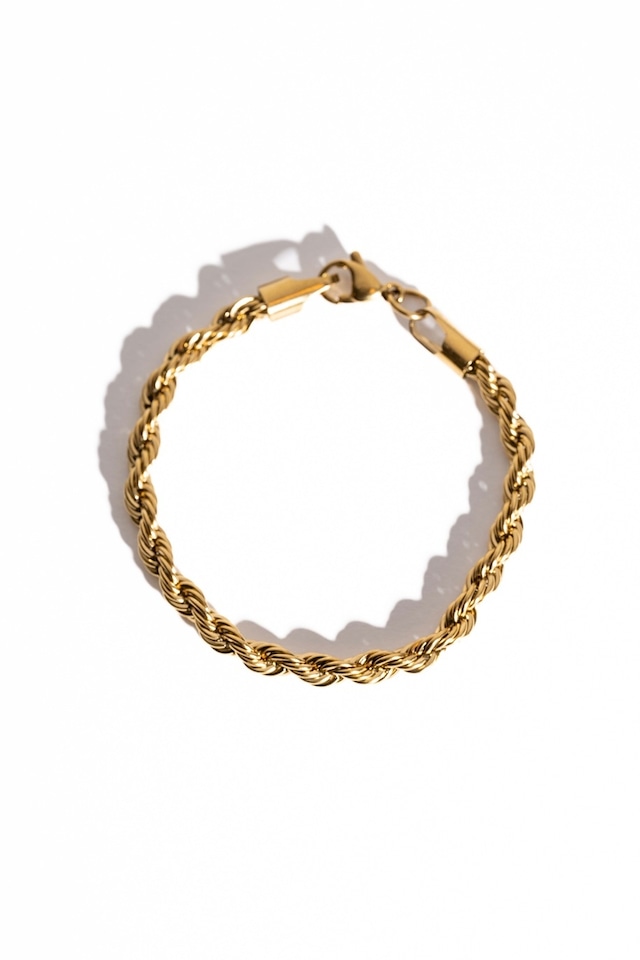 【rope chain bracelet】 / GOLD