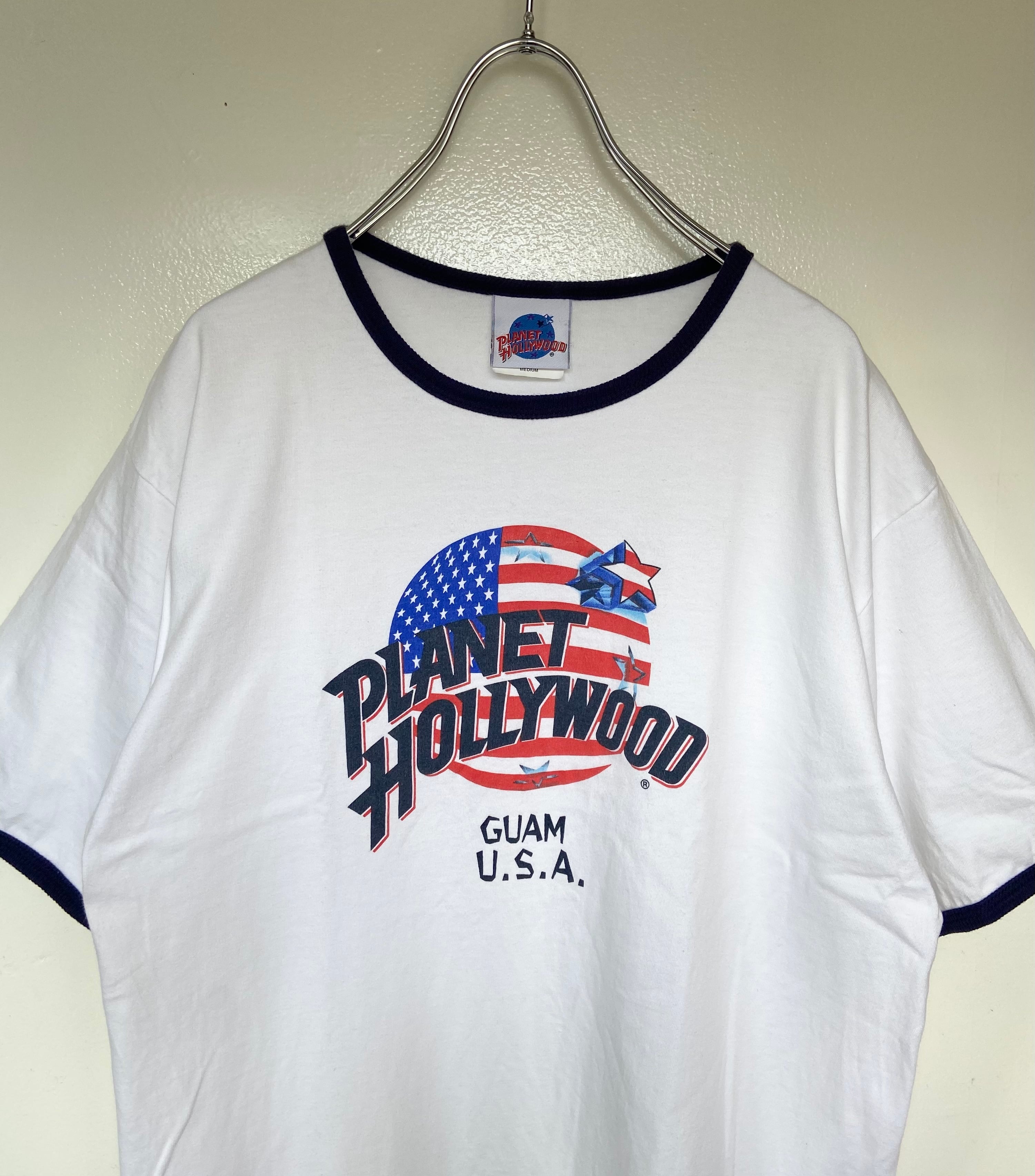 USA 古着 PLANET HOLLYWOOD/プラネット ハリウッド センターロゴ Tシャツ | 【古着 らくふる】ビンテージ&リメイク専門