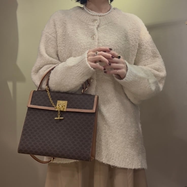 CELINE 2wayバッグ ショルダーバッグ ハンドバッグ マカダム柄 美品 