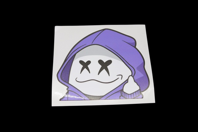 half sizeパーカーおばけステッカー