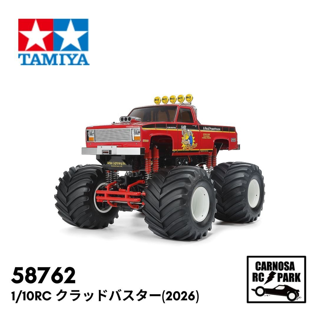 タミヤ ラジコン クラッドバスター 動作確認済み TAMIYA タミヤ】1/10RC クラッドバスター(2026)[58762] | CARNOSA RC SHOP