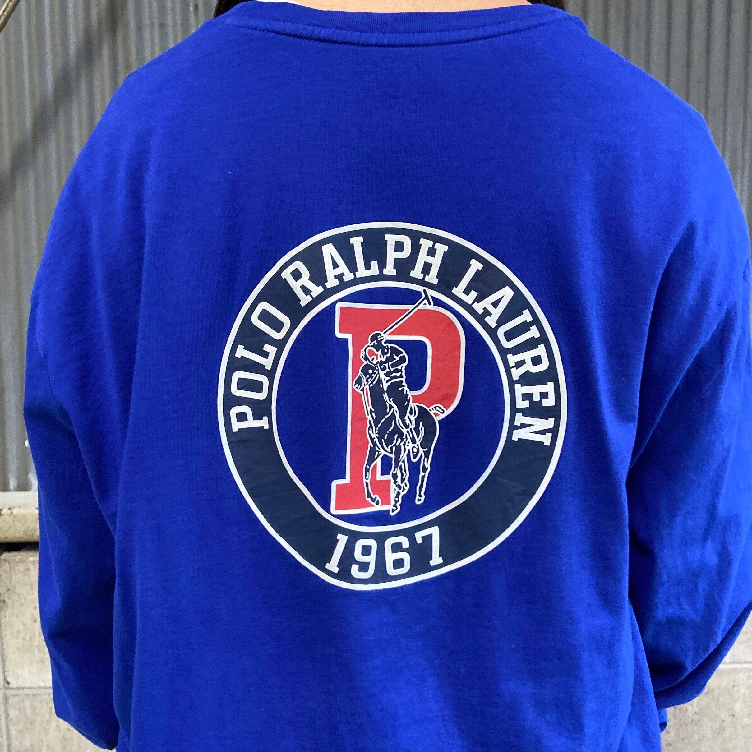Polo Ralph Lauren ポロラルフローレン 胸ロゴ バックプリント 長袖