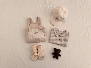 【valu bebe】ベルワッペンキャップ ベビーサイズ~50cm クリーム
