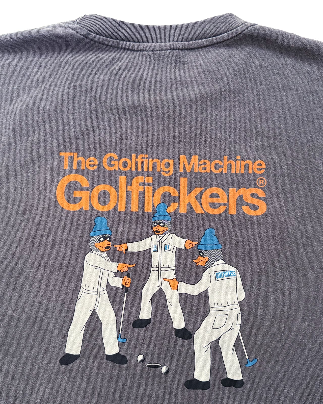 HOLE 721] フェードウォッシュ・スウェット -Gray- ☆予約商品