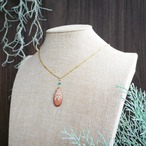 陶器ネックレス みずたまりno.5 しずく