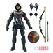マーベルレジェンド ブラック・ウィドウ シリーズ クリムゾンダイナモ ビルド タスクマスター 6インチ アクションフィギュア ルース