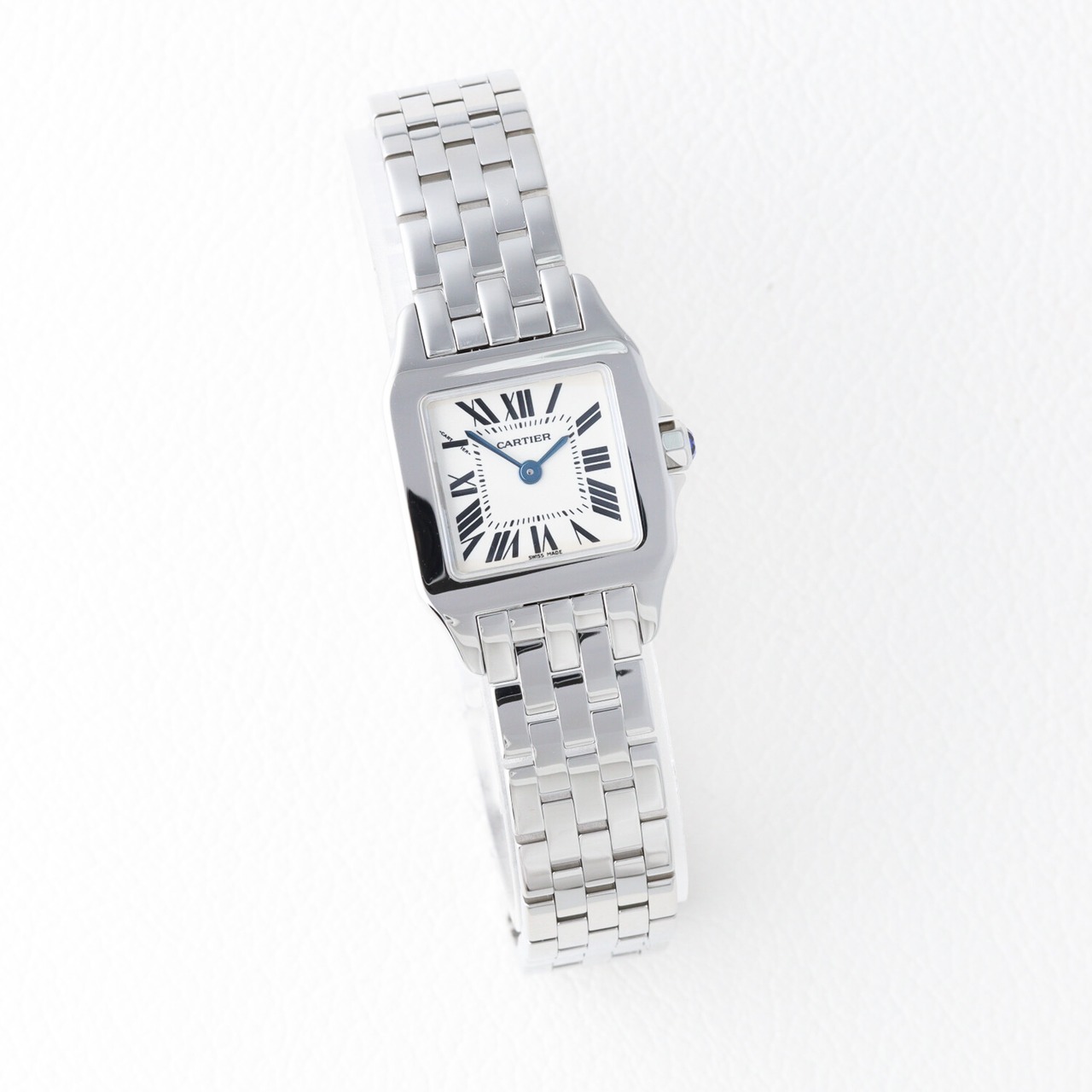 カルティエ サントスドゥモワゼル SM 白文字盤
