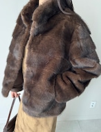 【新作5%OFF・3日間】Premium vegan-Fur Bambi Coat_2colors