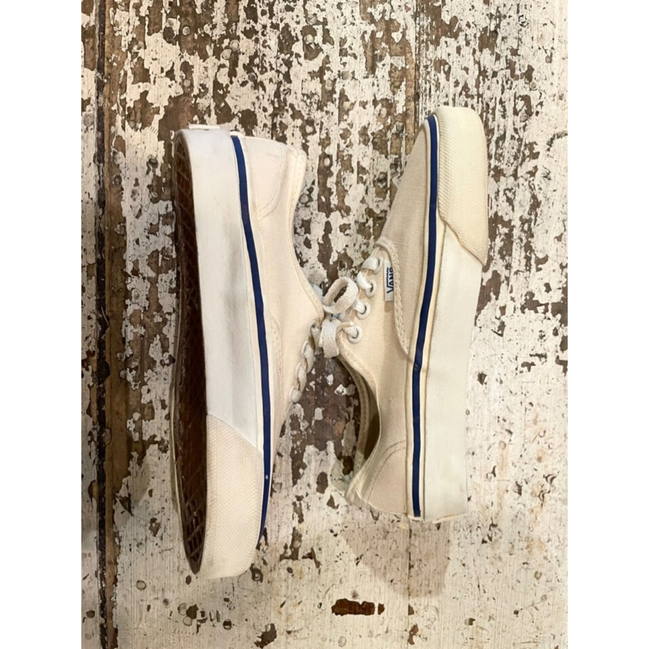 70s  VANS AUTHENTIC "VAN DOREN" MADE IN USA  Size 2