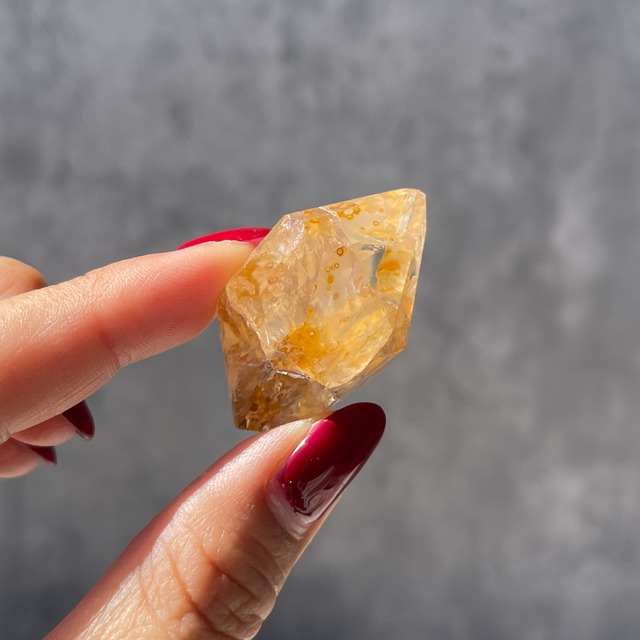 ブラジル・バイーア州産【ゴールデンヒーラー＆ローズクォーツ】フリーフォーム ⑫ 鉱物 天然石 パワーストーン