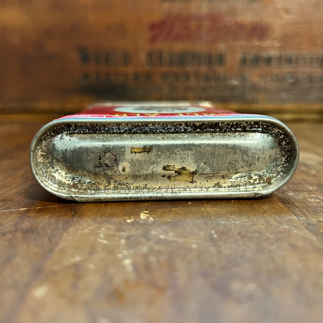 1960s–1980s プリンス・アルバート ヴィンテージ タバコ缶 PRINCE ALBERT CRIMP CUT Vintage Tobacco Tin T-803