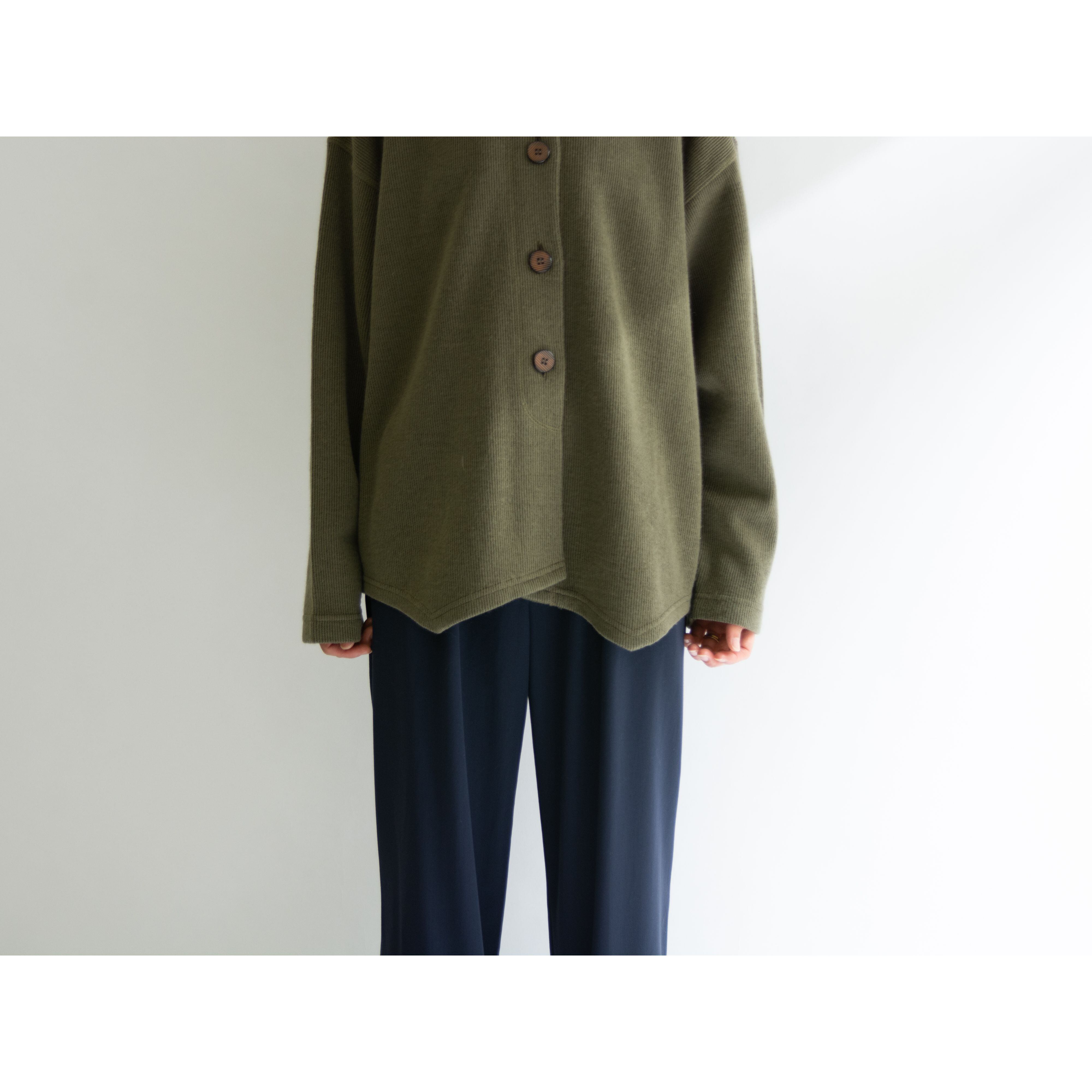 RODIER】Made in France Wool-Acrylic Knit Jacket（ロディエ フランス