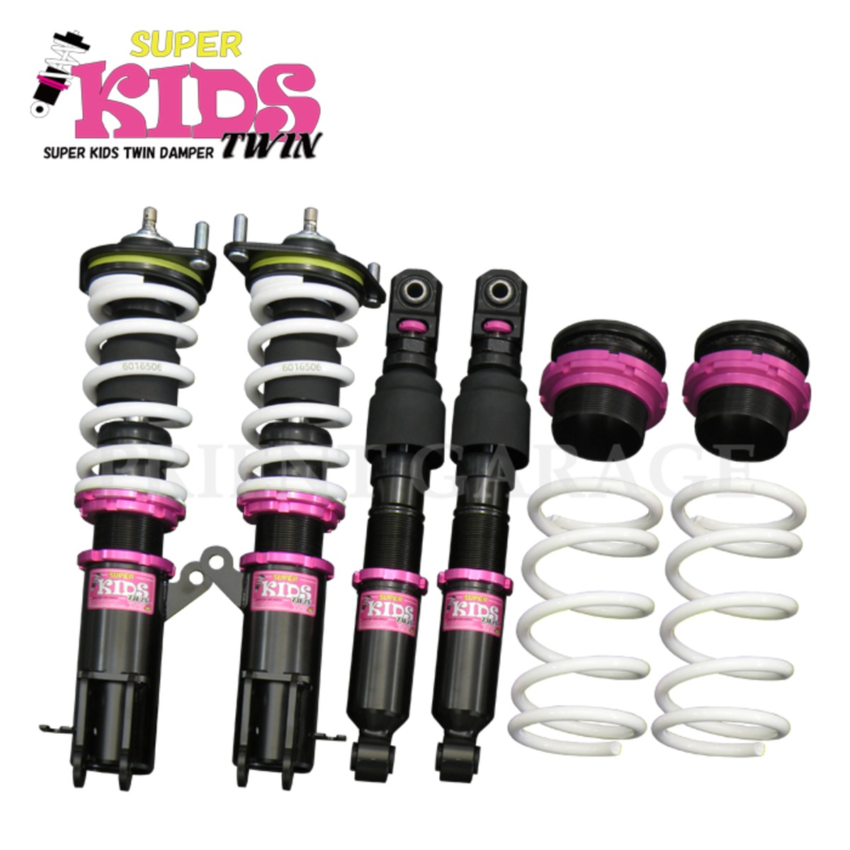 SUPER KIDS TWIN】 車高調キット DAIHATSU L275S ミラ/ミラカスタム 