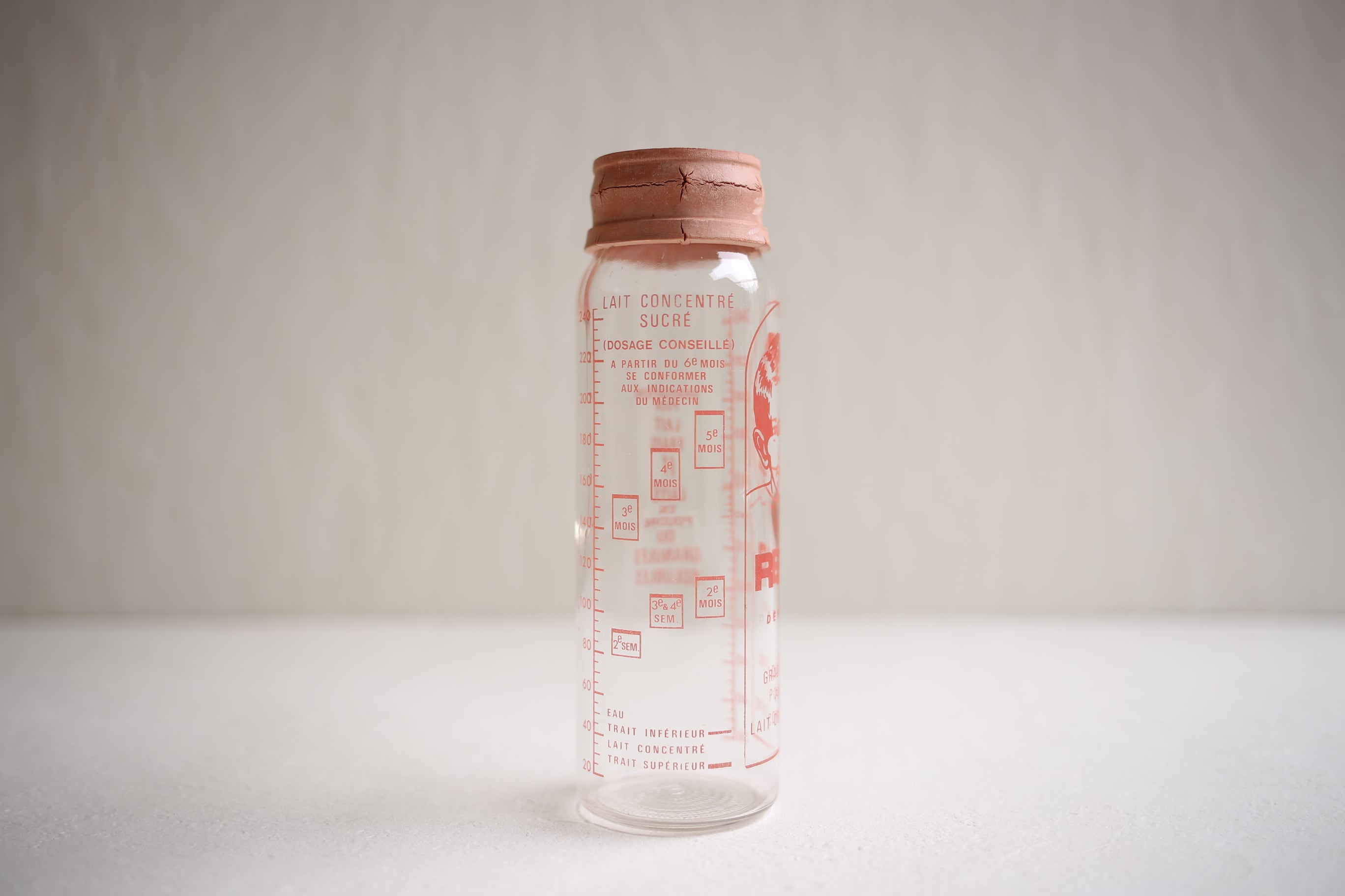 フランス アンティーク ヴィンテージ 哺乳瓶『REC』N-02505 | EMUPARIS