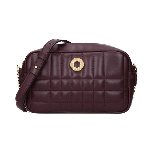 BURBERRY バーバリー レディース クロスボディバッグ レザー レッド