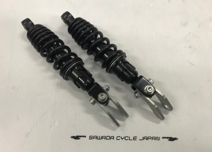 フュージョン用 ローダウン5点フルセット 前後サスペンション&サイドスタンド&前後タイヤ 送料無料 - 画像2