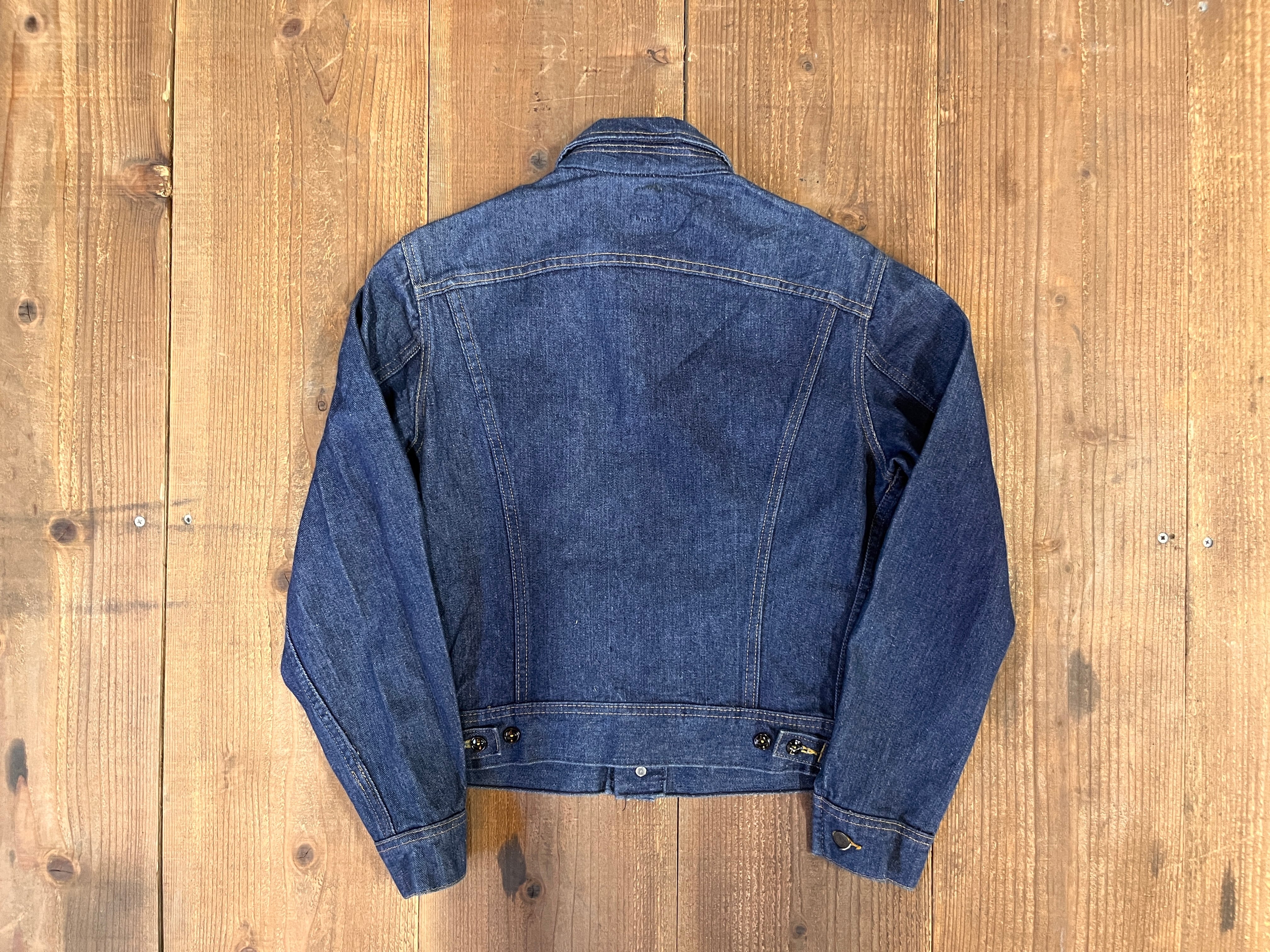 70s カナダ製 Lee 220-0042 デニムジャケット 黒タグ 濃紺 | PAY ID