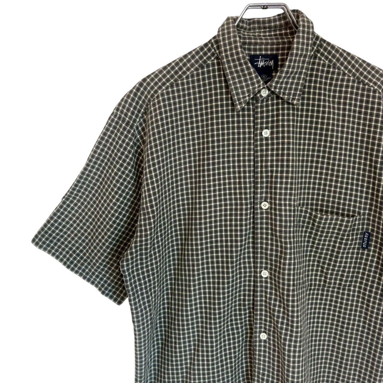 Stüssy チェック柄 半袖シャツ Mサイズ stussy ステューシー 半袖シャツ M チェック | 古着屋SAKASHITA