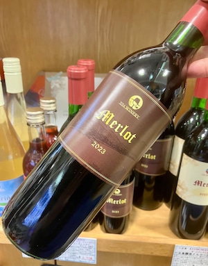 小豆島【224WINERY】赤ワイン・ミディアム☆『小豆島醸造 Merlot 2023 720ml』