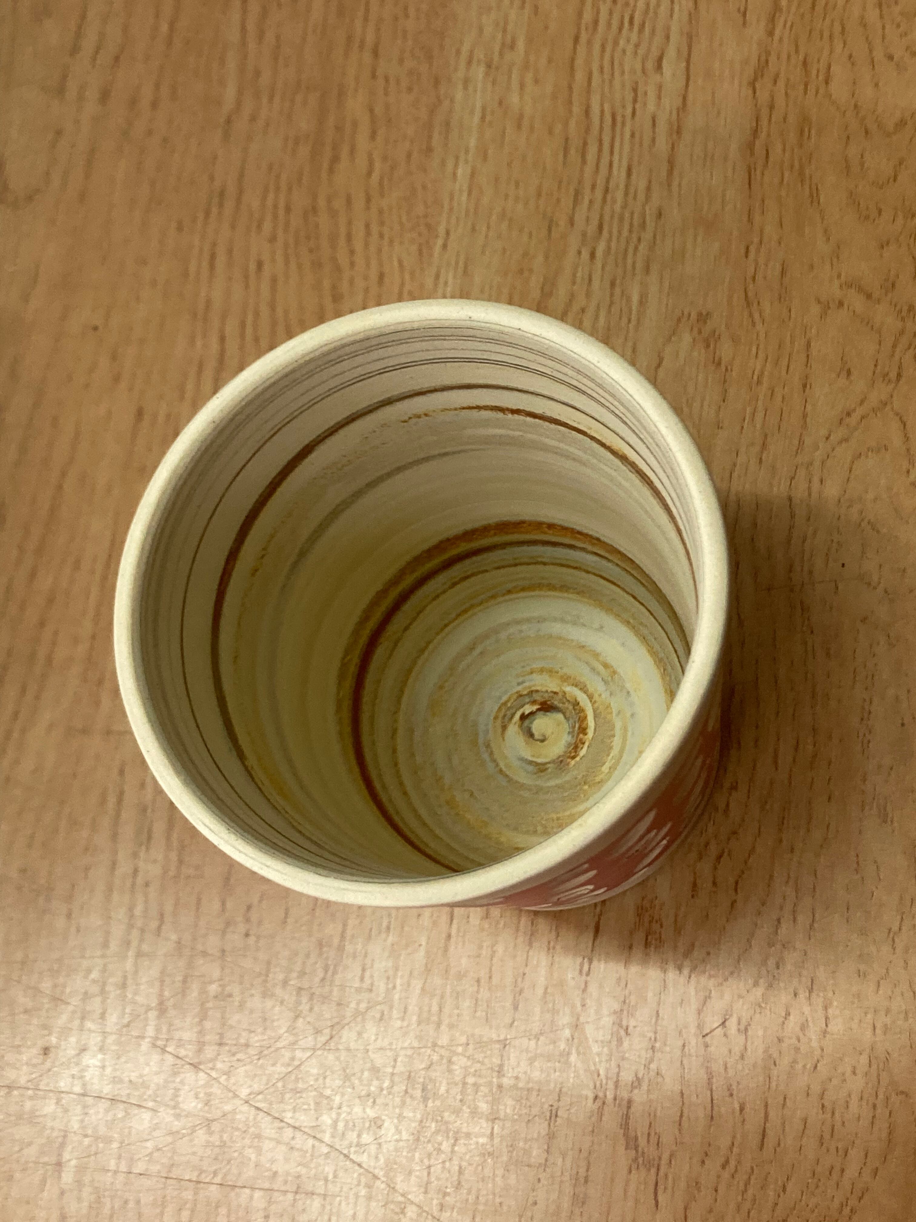 常滑焼 憲児陶苑 練り込み フリーカップ 黄色 | 江崎商店