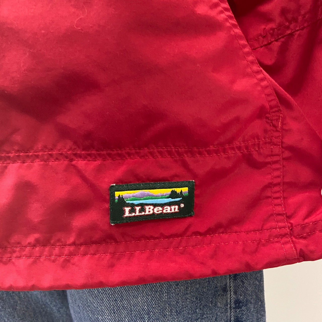 80〜90年代 L.L.Bean エルエルビーン ハーフジップ プルオーバー 