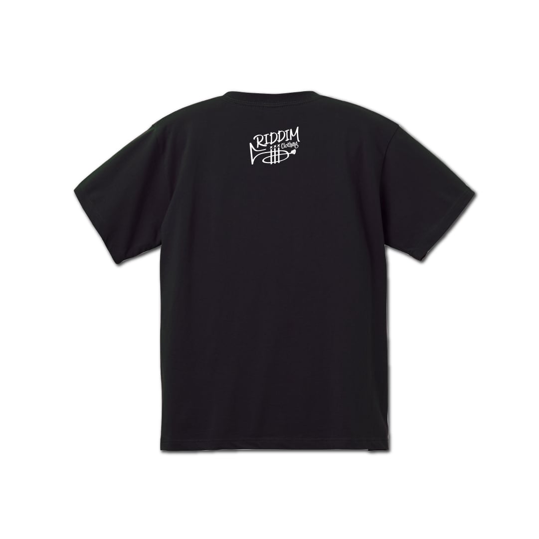 SOUND SYSTEM T-SHIRT YARDBEAT X RIDDIM CLOTHING [BLACK] | YARD