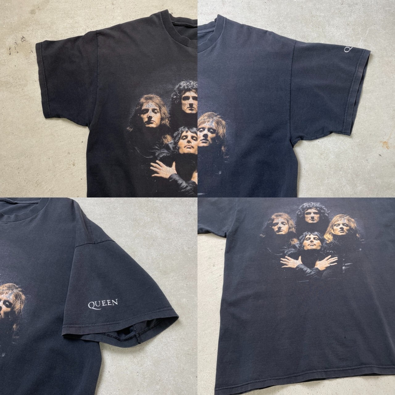 00年代 QUEEN クイーン バンドTシャツ バンT メンズL-XL相当 古着 00s 