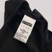 麻100% イタリア製 PEGORER ペゴレール デザイン リネン タイト スカート 40/ブラック/レディース/サンフレール