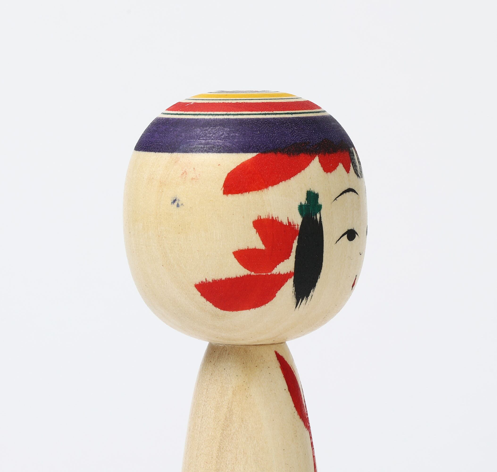 弥治郎こけし Yajiro style kokeshi doll | 池内潮音工人 弥治郎系